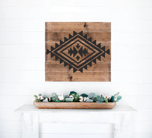 Aztec Print 1 Wall Pallet