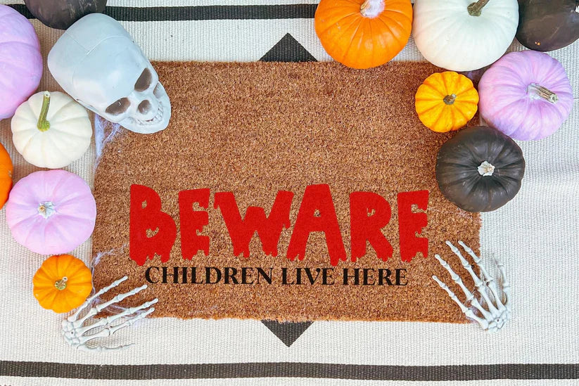 Beware Little Monsters Live Here