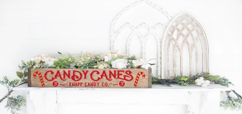 Candy Cane Personalized Name at Bottom