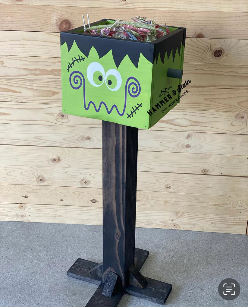 Cute Frankenstein Candy Stand