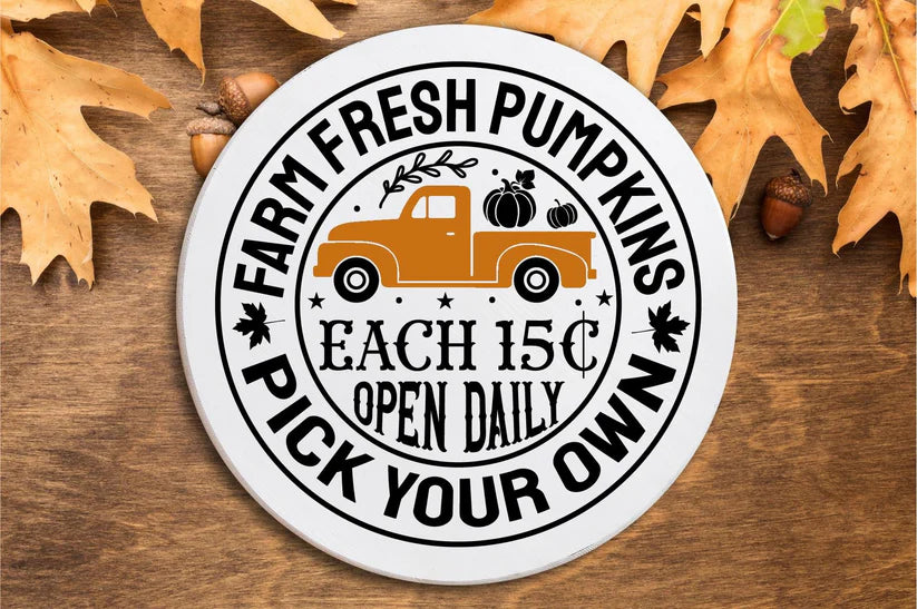 Farm Fresh Pumpkins Truck