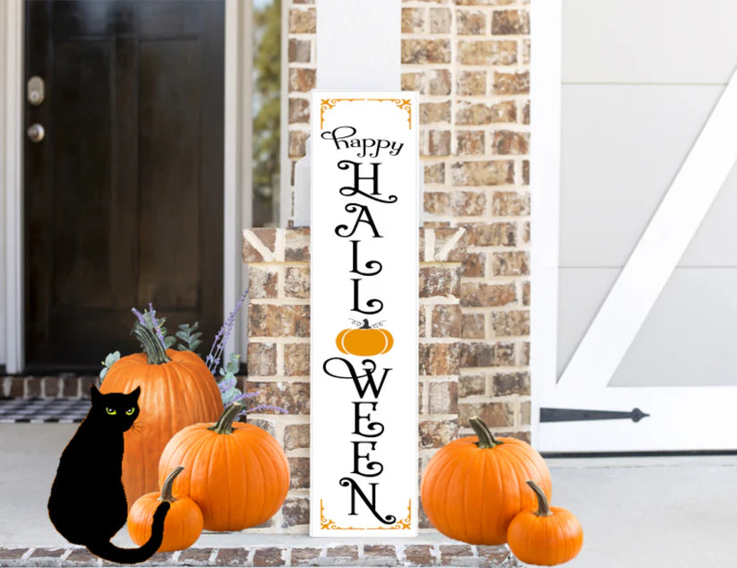 Happy Halloween 3 12"x48" Plank