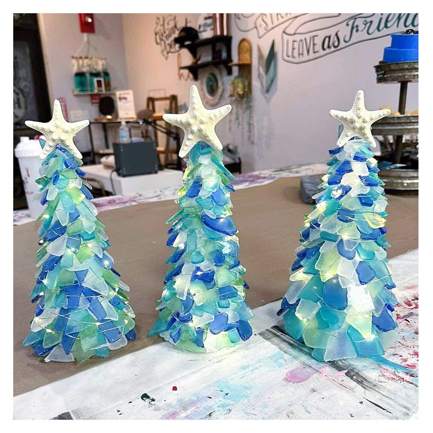 Sea Glass Trees (Template)