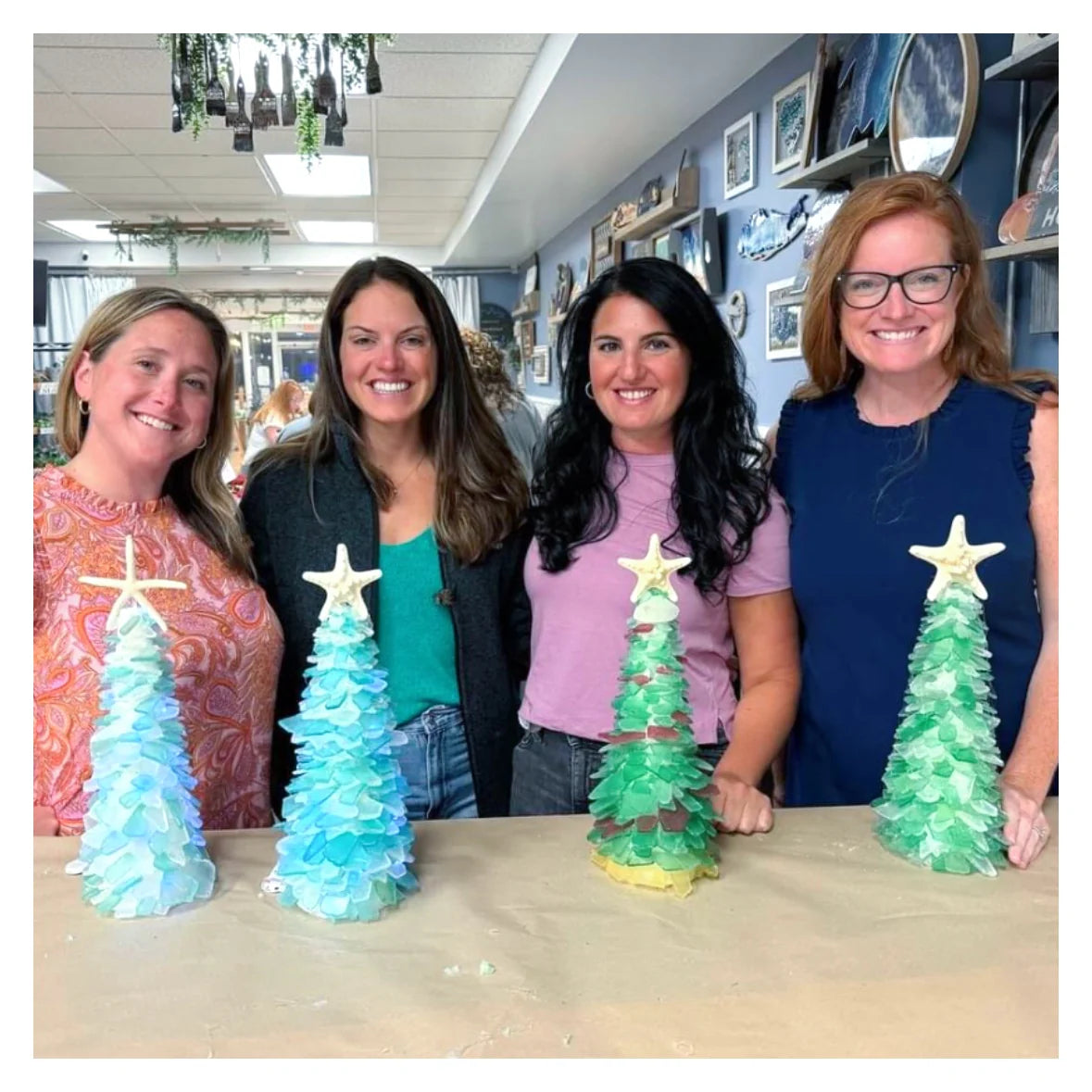 Sea Glass Trees (Template)