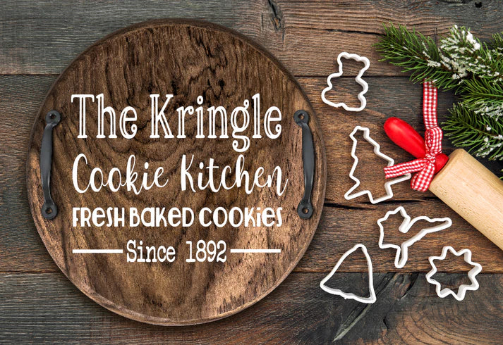 the Kringle Tray- Personalized Name