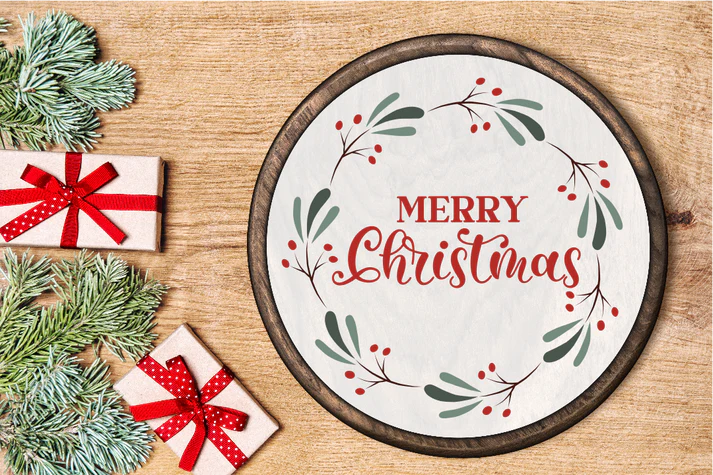Merry Christmas Wreath