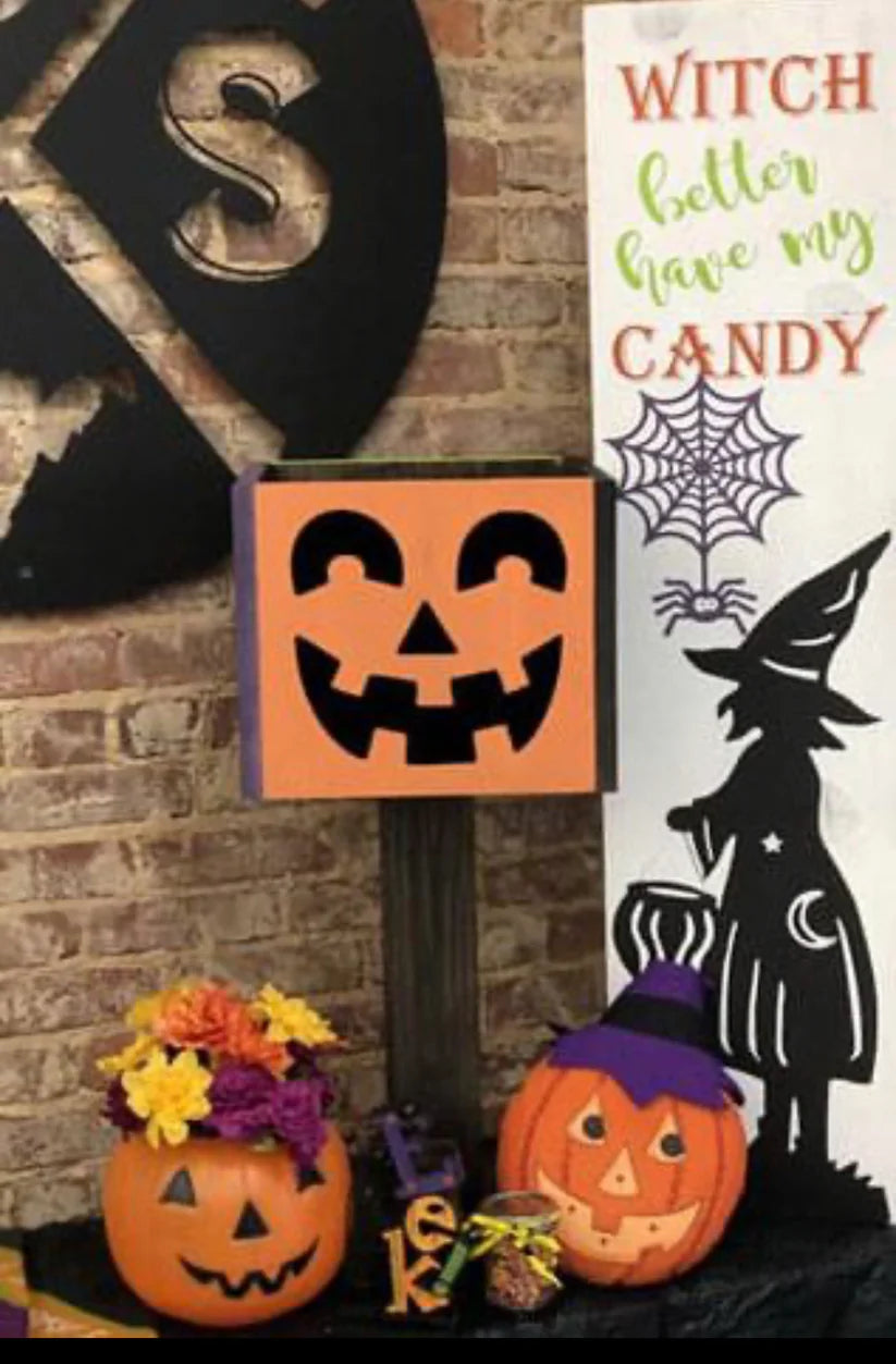 Pumpkin Candy Stand