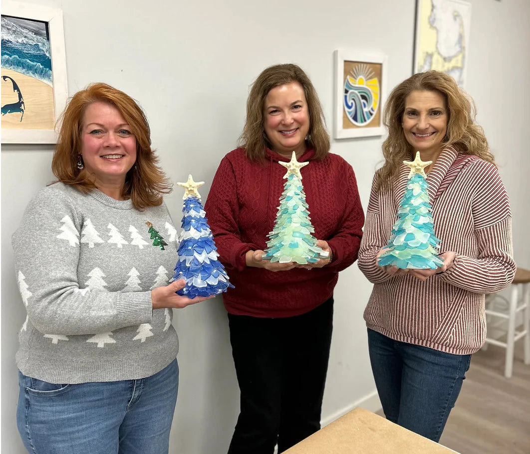 Sea Glass Trees (Template)