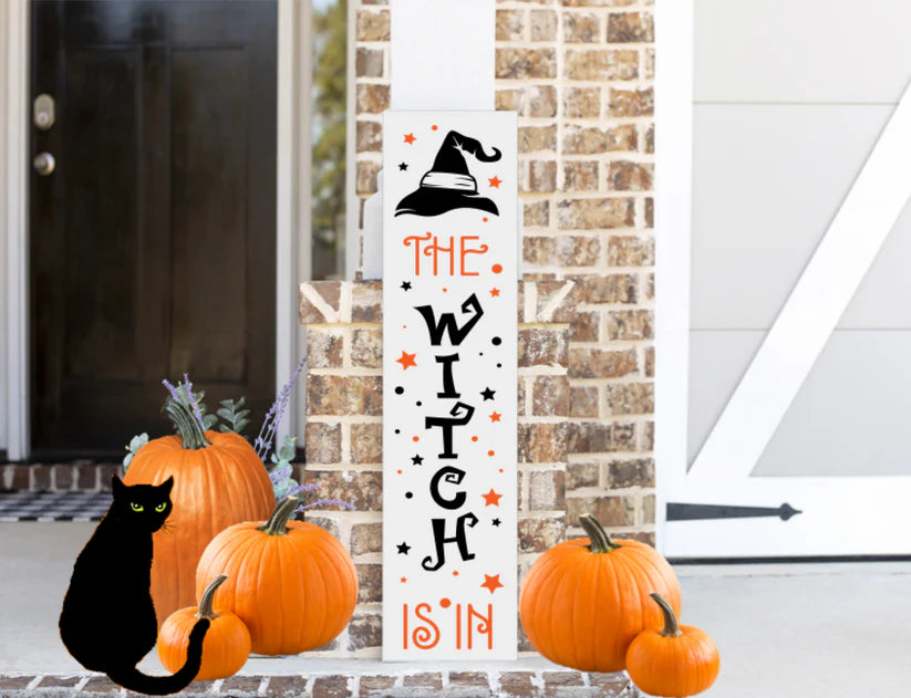 The Witch Is In 12"x48" Plank