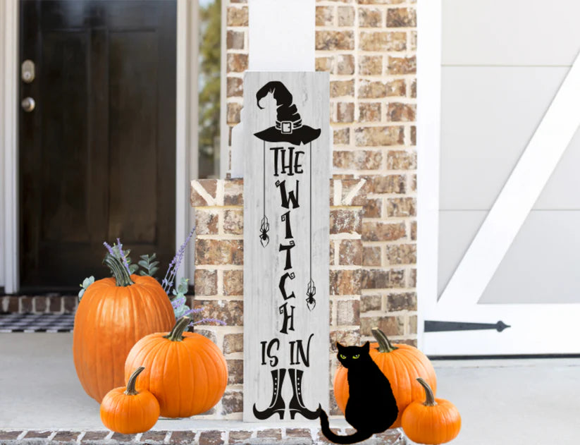 The Witch Is In 3 12"x48" Plank