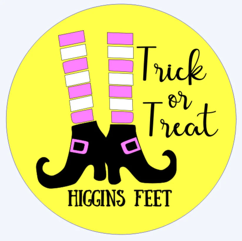 Trick Or Treat Witch Feet