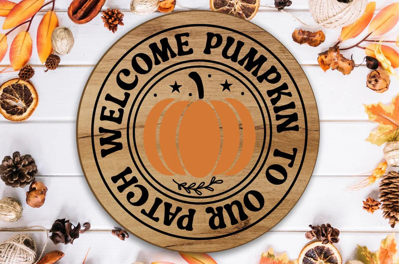 Welcome To Our Pumpkin Patch