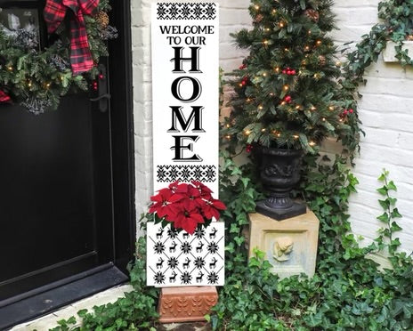 Porch Makeover Shutter Sign & Doormat - 12/08/24 - 1:30PM