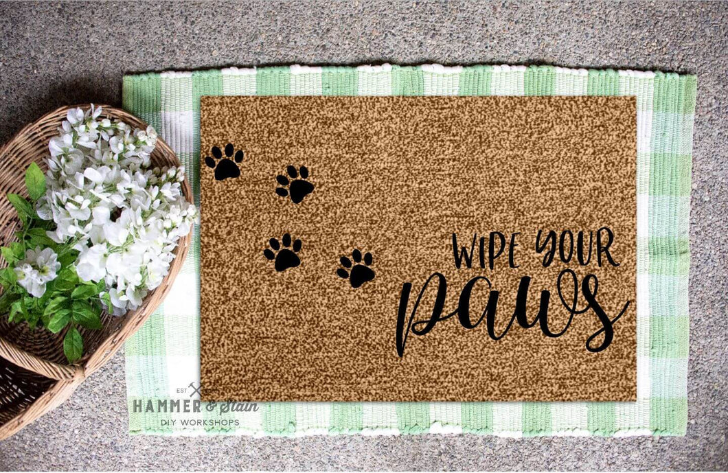 Porch Makeover Shutter Sign & Doormat - 12/08/24 - 1:30PM