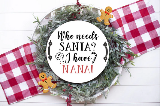Santa Nana Tray