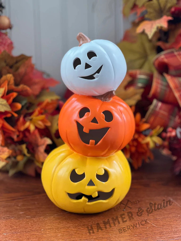 Stacked Pumpkins