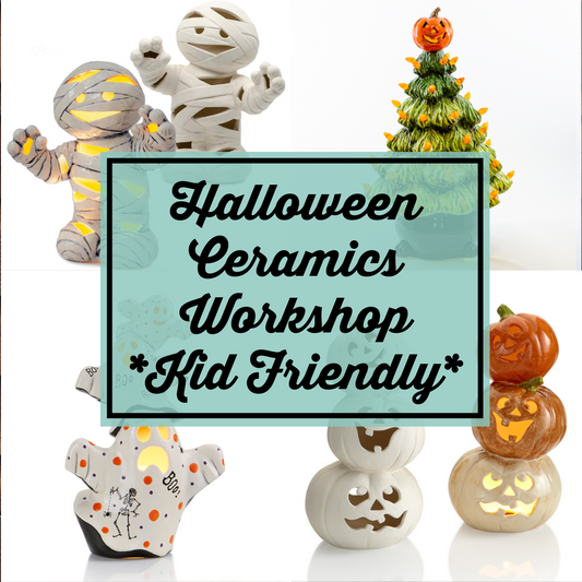 09.21.25 | 1:00 PM | Halloween Ceramics Workshop! *KID FRIENDLY*